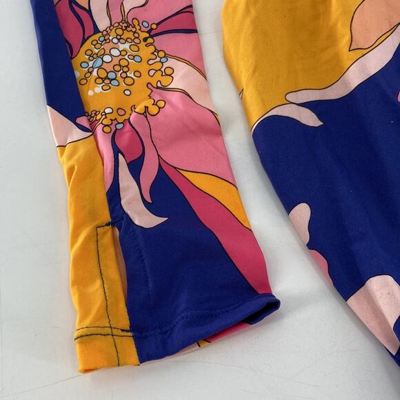 Trina Turk Multi Breeze One Piece Swimsuit  Medium - Picture 4 of 8